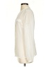 East5th 100% Polyester Ivory Long Sleeve Blouse Size S - photo 5