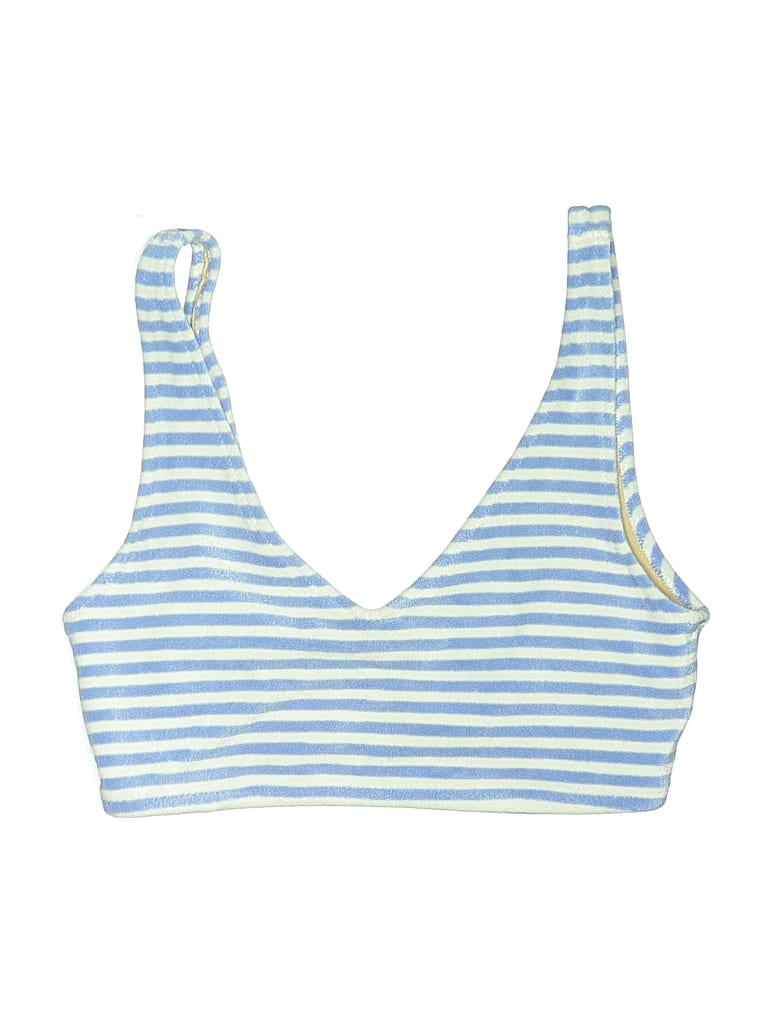 Pre-owned Old Navy Swimsuit Top Blue Swimwear