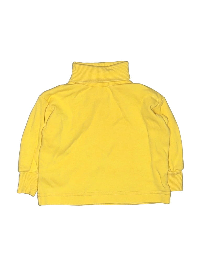 Pre-owned Florence Eiseman Babies' Long Sleeve Turtleneck In Yellow