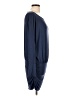 Boston Proper Solid Blue Casual Dress Size L - photo 4