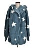 Hem & Thread 100% Polyester Blue Poncho One size - photo 1