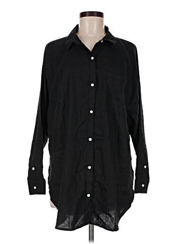 Aerie Long Sleeve Button-Down Shirt (view 1)