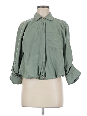 Democracy 3/4 Sleeve Blouse (view 1)