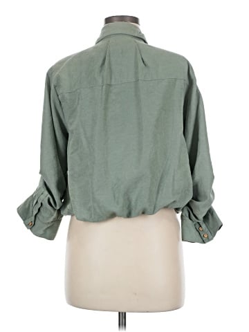 Democracy 3/4 Sleeve Blouse (view 2)
