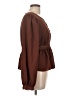 Shein 100% Polyester Brown Long Sleeve Blouse Size L - photo 4