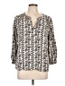 Style&Co 100% Rayon Ivory 3/4 Sleeve Blouse Size L - photo 1