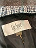 Le Suit Houndstooth Blue Blazer Size 26 (estimated) - photo 6