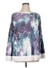 Honeyme Tie-dye Purple Sweatshirt Size XL - photo 1