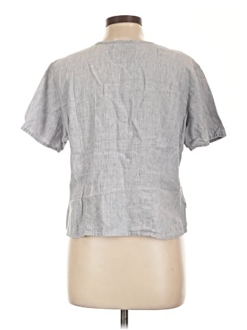 Flax Short Sleeve Blouse (view 2)