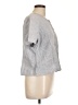 Flax Gray Short Sleeve Blouse Size 10 (M) - photo 4