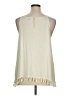 Hayden 100% Rayon Ivory Tank Top Size 1X - photo 2