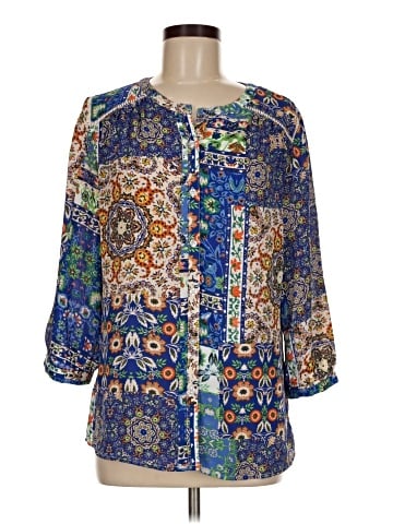 North Style 3/4 Sleeve Blouse (view 1)