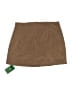 Halara 100% Polyester Solid Brown Casual Skirt Size L - photo 2