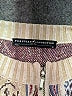 Peruvian Connection 100% Pima Cotton Paisley Silver Cardigan Size M - photo 7