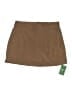 Halara 100% Polyester Solid Brown Casual Skirt Size L - photo 1