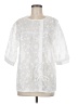 Unbranded White 3/4 Sleeve Blouse Size M - photo 1