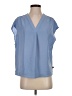 Banana Republic 100% Polyester Blue Short Sleeve Blouse Size S - photo 1