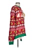 33 Degrees 100% Cotton Paisley Red Pullover Sweater Size L - photo 4