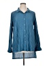 Rio & Rian Blue Long Sleeve Blouse Size XL - photo 1