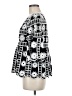 Kindred 100% Rayon Black 3/4 Sleeve Blouse Size M - photo 5