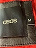 ASOS 100% Leather Black Leather Jacket Size M - photo 6