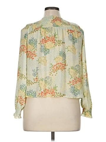 Zara Basic Long Sleeve Blouse (view 2)