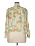Zara Basic Floral Green Long Sleeve Blouse Size 1X - photo 2