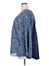 Apt. 9 100% Polyester Tweed Blue 3/4 Sleeve Blouse Size 2X - photo 5