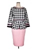 Unbranded Houndstooth Pink Casual Dress Size XL - photo 1