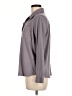 32 Degrees Houndstooth Gray Long Sleeve Blouse Size M - photo 5