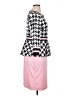 Unbranded Houndstooth Pink Casual Dress Size XL - photo 4