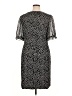 Connected Apparel Polka Dots Black Cocktail Dress Size 14 - photo 2