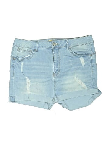 Wax Jean Denim Shorts (view 1)