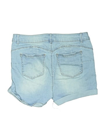 Wax Jean Denim Shorts (view 2)