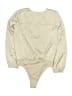 Adelyn Rae 100% Polyester Tan Bodysuit Size S - photo 2