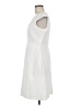 Gianni Bini Solid White Casual Dress Size 8 - photo 5