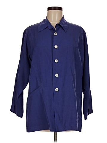 Chico's Design 3/4 Sleeve Silk Top (view 1)