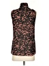CAbi 100% Polyester Black Sleeveless Blouse Size S - photo 2