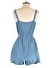 Derek Heart 100% Cotton Solid Blue Romper Size M - photo 2