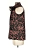 CAbi 100% Polyester Black Sleeveless Blouse Size S - photo 5