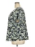 Cj Banks 100% Polyester Green Blue Short Sleeve Blouse Size 2X - photo 5