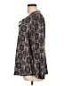 Daniel Rainn 100% Polyester Blue Long Sleeve Blouse Size L - photo 5