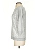 Gap Outlet Gray 3/4 Sleeve Top Size S - photo 5