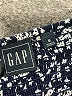 Gap 100% Rayon Paisley Blue Casual Dress Size 6 - photo 7