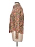 Talbots Paisley Brown Long Sleeve Blouse Size 12 Petite - photo 5