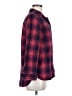 Madewell 100% Cotton Plaid Red Long Sleeve Button-Down Shirt Size M - photo 4