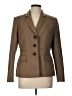 Evan Picone 100% Polyester Tweed Brown Blazer Size 10 - photo 1