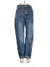 Shein Chevron-herringbone Blue Jeans Size 4 - photo 1
