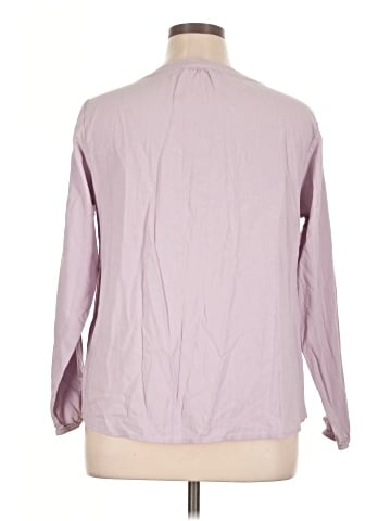 Christopher & Banks Long Sleeve Blouse (view 2)