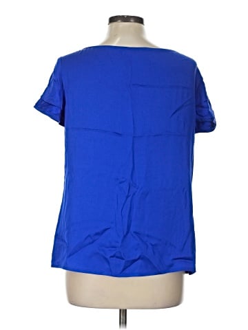 Antonio Melani Short Sleeve Silk Top (view 2)